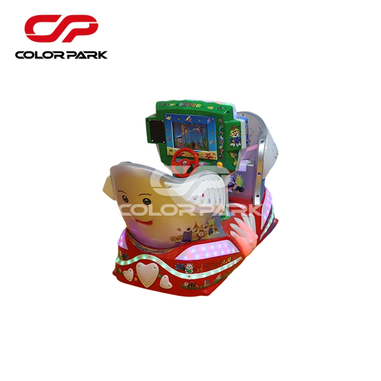 Popular Amusement Park Equipment Coin Operated Music Throne Swing Machine Kiddie Ride