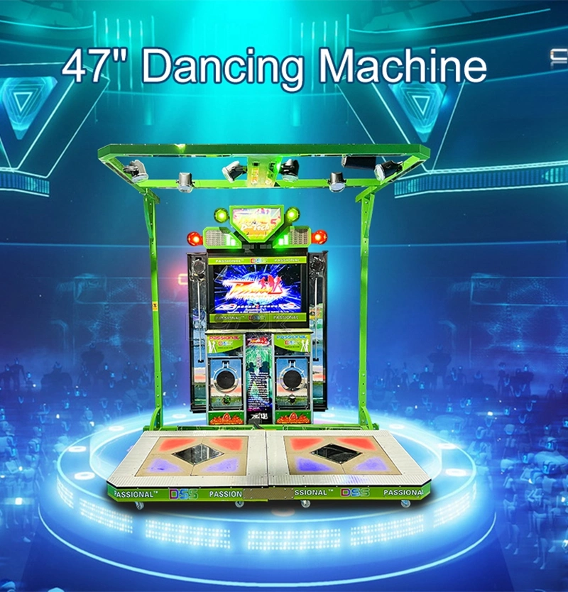 47" Dancing Machine Coin Operated Game Machine Arcade Dance Pump Dance Machine