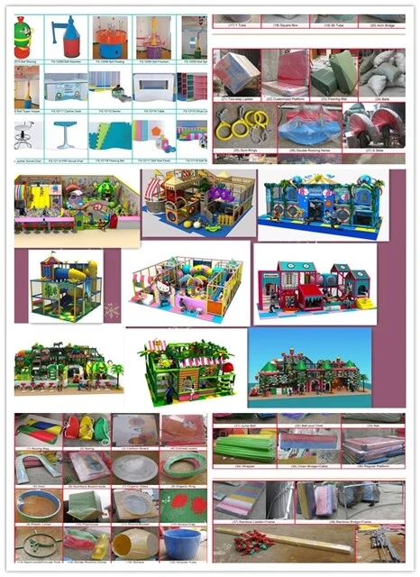 New Tongyao Inside, PVC Film Outside Outdoor Playground Soft Play