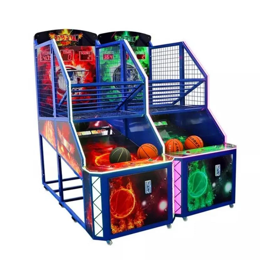 Indoor Sports 55 Inch Screen Video Games Shooting Basketball Arcade Simulation Basketball Gaming Euqiment Game Machine