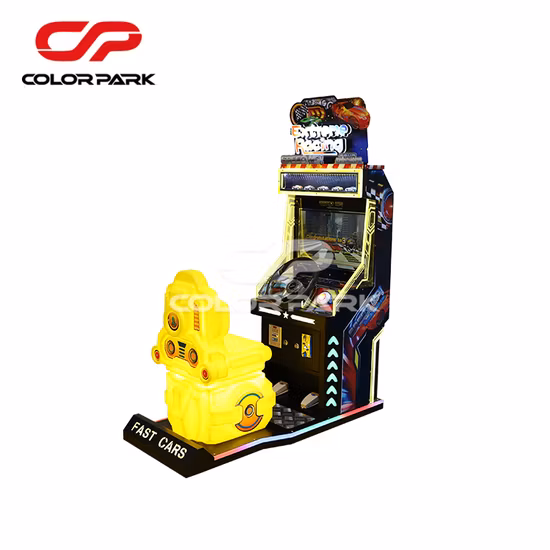 Красочные парковые автоматы для игровых автоматов с монетоприемником Tekken Racing