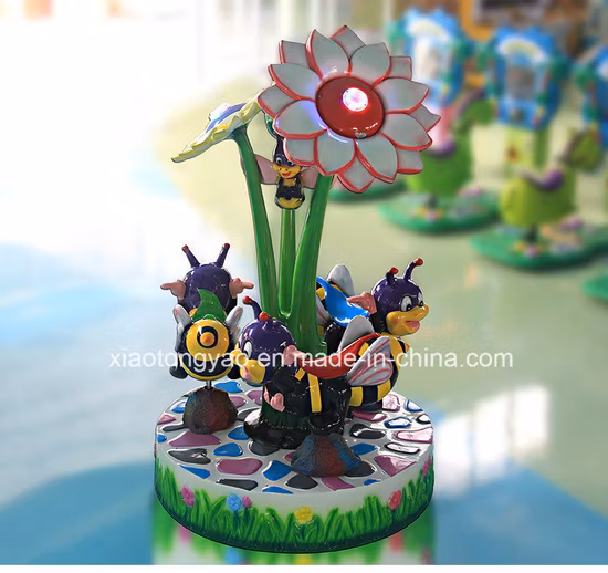 Детская езда из стекловолокна с монетоприемником, крытая электрическая развлекательная поездка для детей