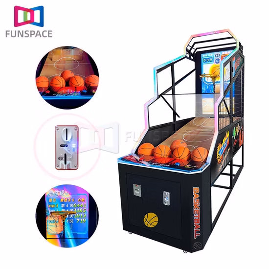 Спорт в помещении, 55-дюймовый экран, видеоигры, стрельба по баскетболу, аркада, моделирование баскетбольного игрового оборудования, игровой автомат