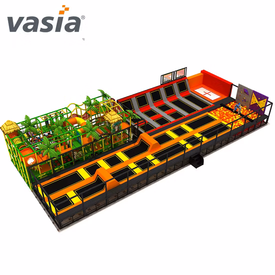 Батут торговой марки Vasia, одобренный американским стандартом для спортивного инвентаря
